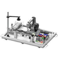   DOBOT COLLABORATIVE ROBOT UNIVERSAL TRAINING PLATFORM - Workstation for DOBOT robotic arms - MG400 + PLC