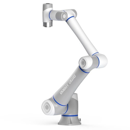 DOBOT CR10A - Braț robotic industrial colaborativ cu o capacitate de încărcare de 10 kg și o rază de acțiune de 1300 mm.