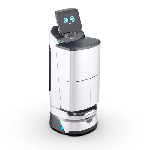 ORIONSTAR LUCKIBOT PRO AUTODOOR - A.i. Driven Secure and Hygienic Autonomous Delivery Robot With Auto Doors