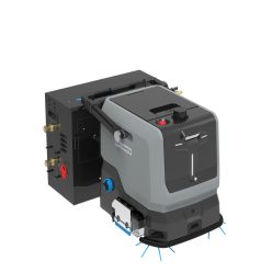   SPARKOZ TN10PRO - Small Autonomous Industrial Cleaning Robot with Dual Cylindrical Brush and Fully Automatic Charging and Draining Station