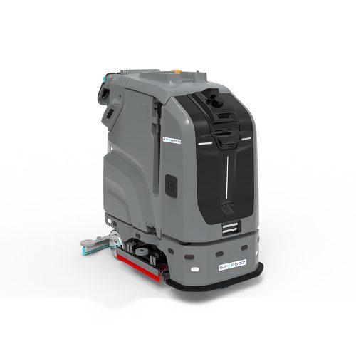 SPARKOZ TN70PRO DISC - Large Autonomous Industrial Cleaning Robot with Large Disc Brush and  Fully Automatic Charging and Draining Station