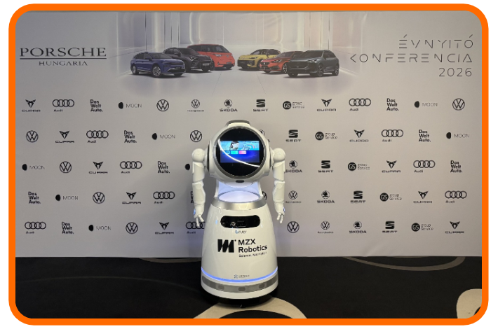 MZX Robotics at the Porsche Hungaria 2026 Kick-Off Conference